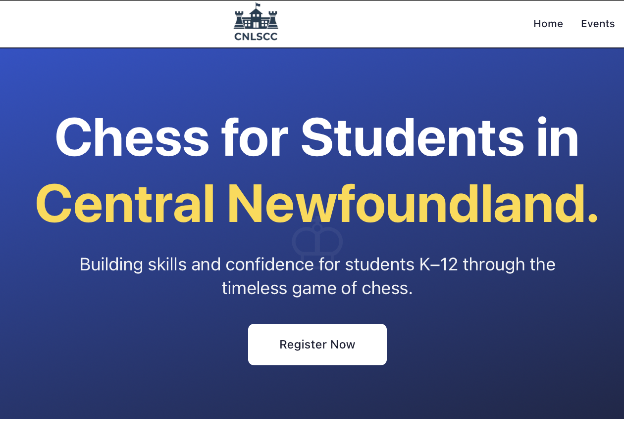 Chess Club Website